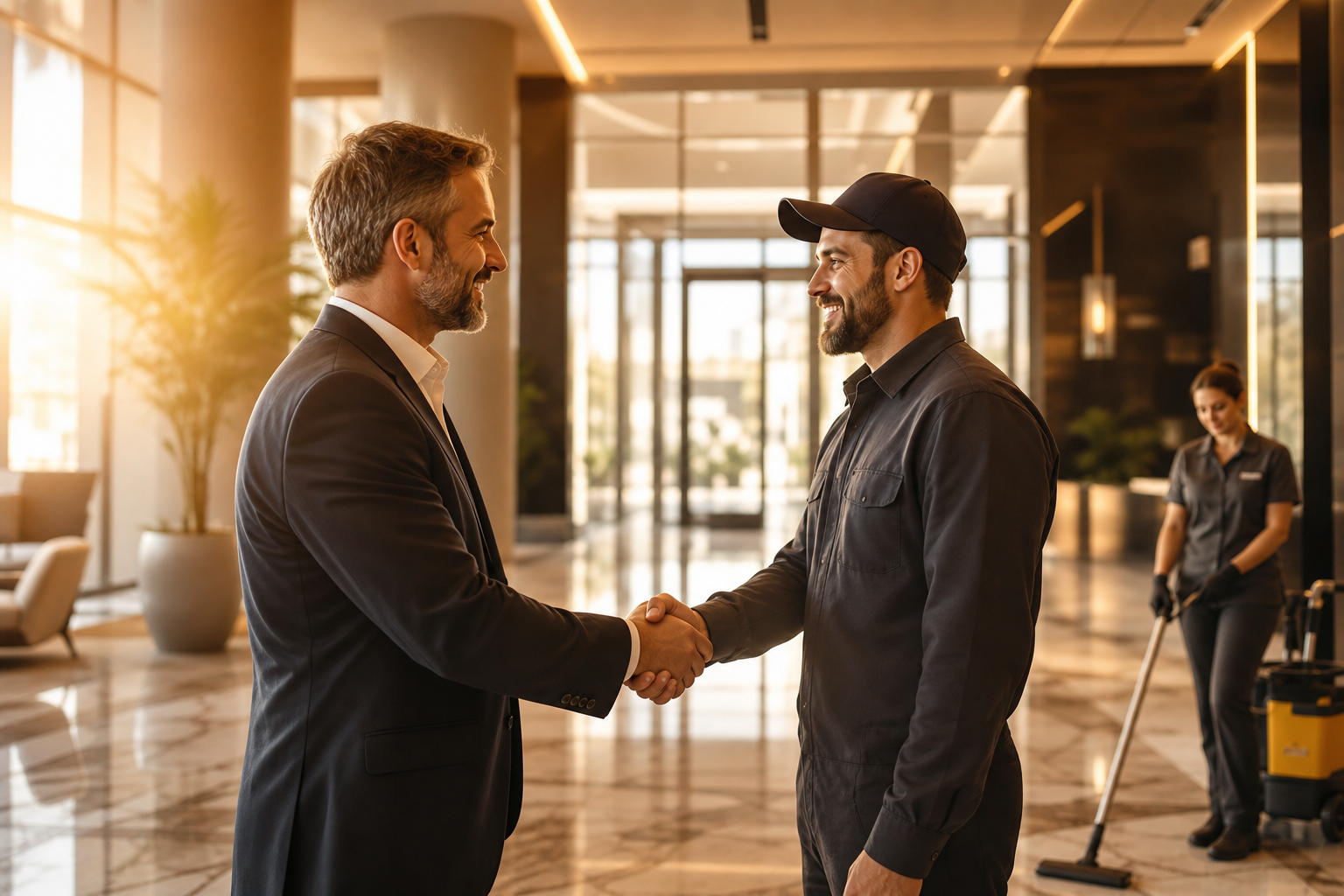 Partnerschaftliche Zusammenarbeit im Gebäudemanagement